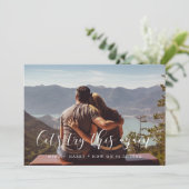 Faire-part Mise à jour élégante de mariage, essayons à nouvea (Debout devant)