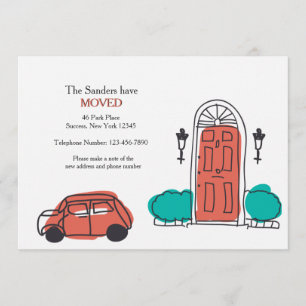 Faire-part mobile d'entrée principale