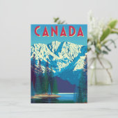 Faire-part mobile du Canada (Debout devant)