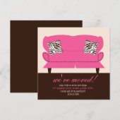 Faire-part mobile élégant (Devant / Derrière)