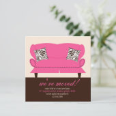 Faire-part mobile élégant (Debout devant)