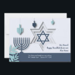 Faire-part mobile juif<br><div class="desc">Faites connaître à tout le monde votre nouvelle adresse avec cette belle faire-part aux éléments juifs. Parfait pour les salutations Hanoukka aussi!. (Photo de Freepik). La carte est facile à customiser avec votre libellé, police et couleur de police. Pas exactement ce que vous cherchez ? Tous nos produits peuvent être...</div>