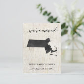 Faire-part mobile, Massachusetts état rustique (Debout devant)