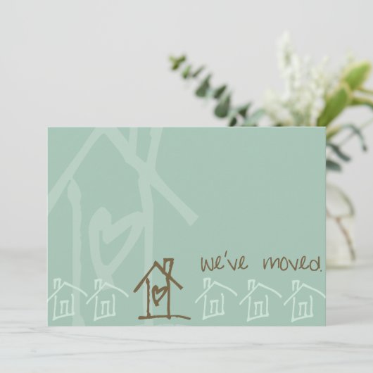 faire-part mobile moderne (Debout devant)