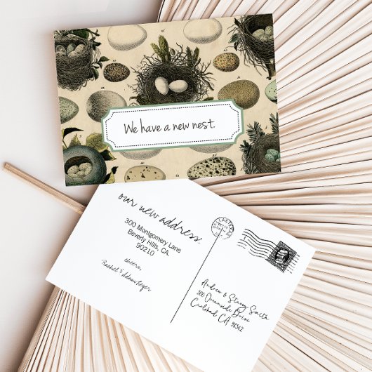 Faire-part mobile personnalisable // Oiseau Vintag