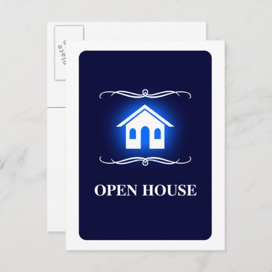 faire-part mod open house (Devant / Derrière)