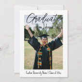 Faire-part Modern Class of 2026 Graduation Announcement (Devant)