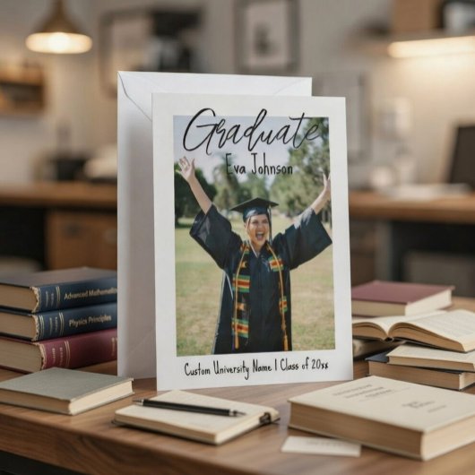 Faire-part Modern Class of 2026 Graduation Announcement