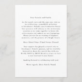 Faire-part Modern Photo Graduation Announcement Class of 2026 (Dos)