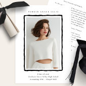 Faire-part Modern Photo Graduation Announcement Class of 2026