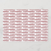 Faire-part Modern Red Photo Frame Graduation Class of 2026 (Dos)