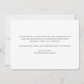 Faire-part Moderne 2022 Script 1 Photo University Graduation (Dos)