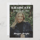 Faire-part moderne 2023 Open House (Devant)