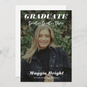 Faire-part moderne 2023 Open House (Devant / Derrière)