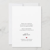 Faire-part Moderne 3 photo collage bébé naissance (Dos)