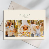 Faire-part moderne 4 script photo graduation calligraphie