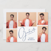 Faire-part Moderne 5 - Diplôme photo (Devant)