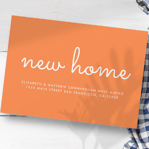 Faire-part Moderne Chic et amusant Nouvelle maison