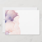 faire-part moderne en soie transparente pour Save  (Dos)