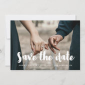 Faire-part Moderne Enregistrer la photo Date (Devant)