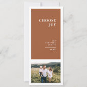 Faire-part Moderne, graphique minima noël multi photo (Devant)