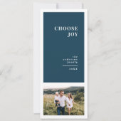 Faire-part Moderne, graphique minima noël multi photo (Devant)