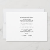 Faire-part Moderne Notre nouvelle maison Changement d'adresse (Dos)