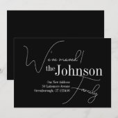 Faire-part Moderne Nouvelle maison déménager (Devant / Derrière)