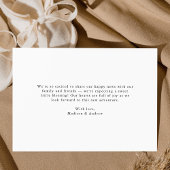 Faire-part Moderne, on s'attend à une grossesse photo