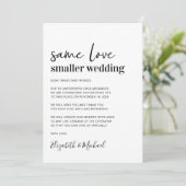 Faire-part Moins petit Mariage (Debout devant)