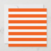 Faire-part Monogramme Couronne Blanc Orange Gras Nous Avons D (Dos)