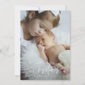 Faire-part More Love This Christmas Photo Birth  (Devant)