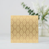 Faire-part Motif Vintage de luxe 2 (Debout devant)