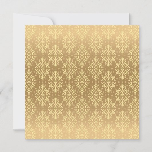 Faire-part Motif Vintage de luxe 2 (Devant)