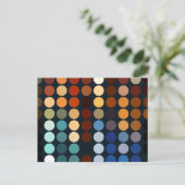 Faire-part Motifs géométriques | Carte postale Changement d'a (Debout devant)