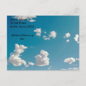 Faire-part Moto Enregistrer la date Annonce Carte postale (Dos)