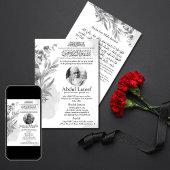 Faire-part musulmane de la mort Homme Janaza Prièr