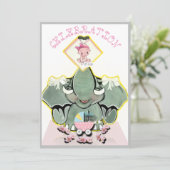 Faire-part Natosha, La naissance ou la grossesse d'une épelle (Debout devant)