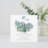 Faire-part Neck of the Woods | Modern Moving Announcement (Debout devant)