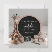 Faire-part Neutral Baby Reveal Pregnancy announcement card (Devant)