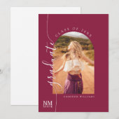 Faire-part New Mexico State University Graduation (Devant / Derrière)