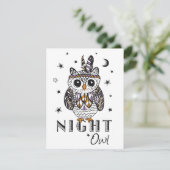 Faire-part Night Owl (Debout devant)