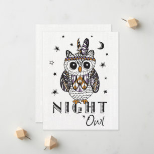 Faire-part Night Owl
