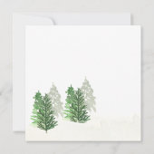 Faire-part Noël Voeux Nouvelle Maison Cheminée Vacances Démén (Dos)