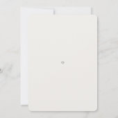 Faire-part Nos diplômés de la marine de script classique (Dos)