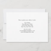 Faire-part Notre bureau a déménagé Bold Logo d'entreprise per (Dos)