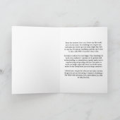 Faire-part Notre Livre de Vœux Éternels (Intérieur)