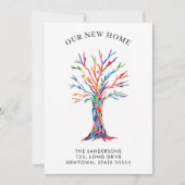 Faire-part Notre nouvelle maison Botanique Déménagement (Devant)