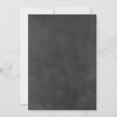 Faire-part Notre nouvelle maison Rustic Black Chalkboard Phot (Dos)