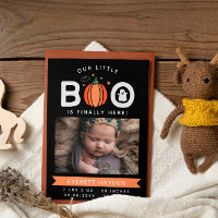 Notre petit Boo enfin là Bébé Halloween